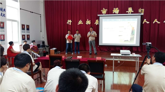 創(chuàng)新是源 質(zhì)量為本—煙臺(tái)華順油氣潤滑廠家迎來產(chǎn)品日