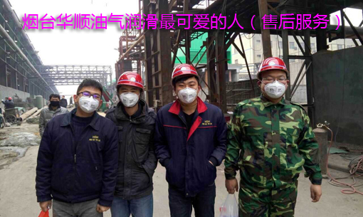 煙臺華順油氣潤滑售后服務人員